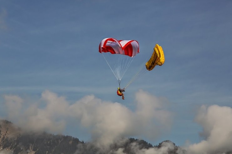 El paracaidas Beamer 3 mejora la apertura, la instalación y el funcionamiento